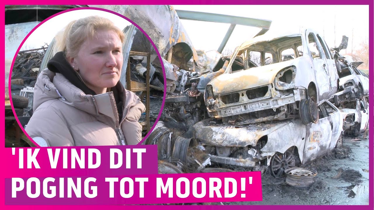 Tranen na afbranden autosloperij: 'Niets verzekerd!'