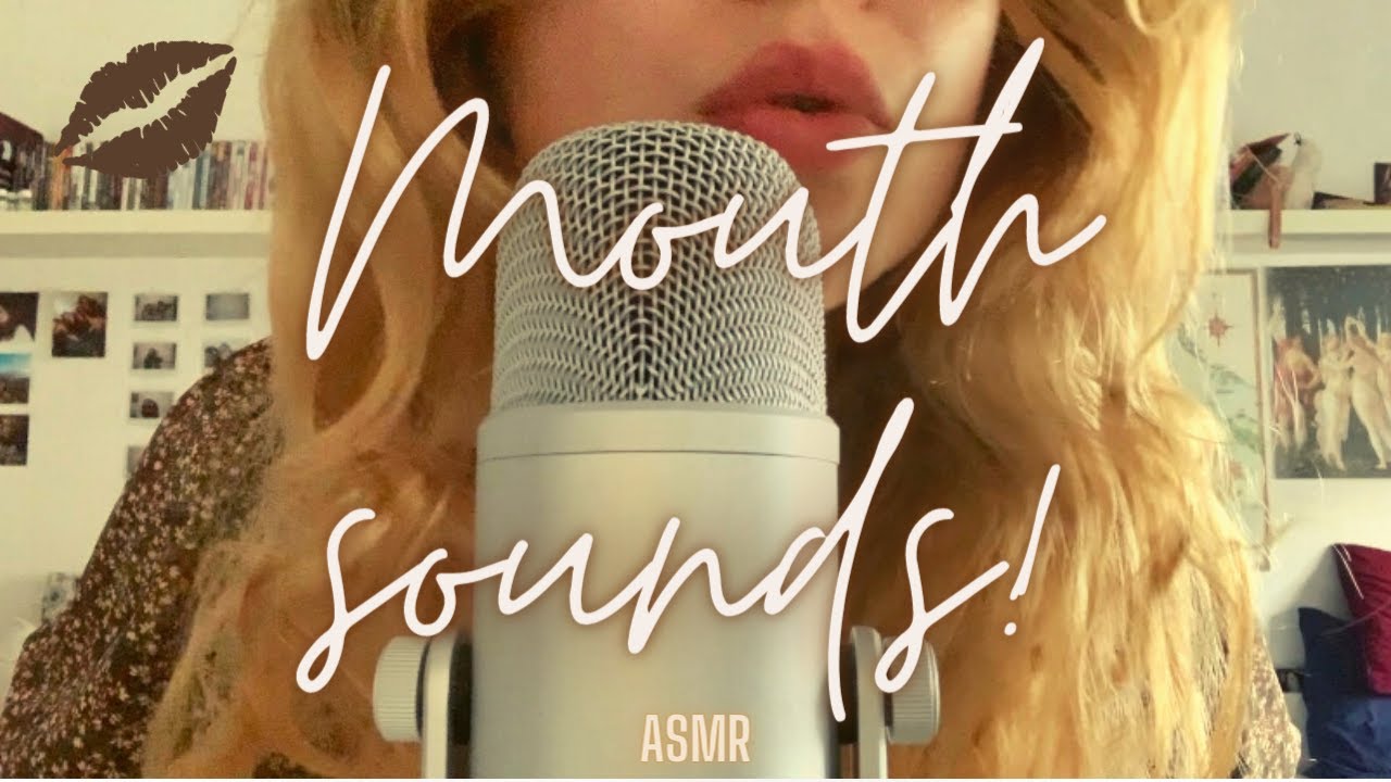 ASMR Mouth Sounds & Real Rain Sound