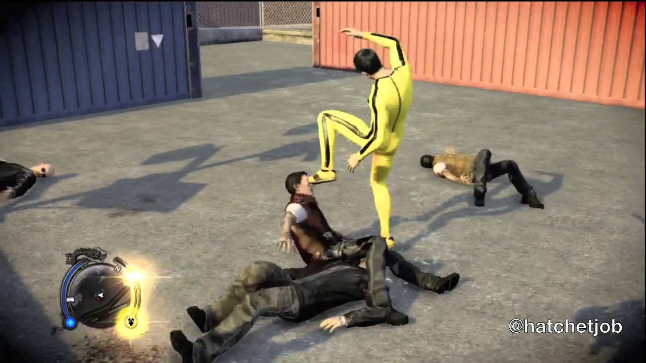 Sleeping Dogs - Bruce Lee's 'Game of Death' outfit