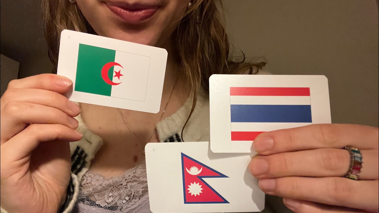 Geography ASMR | Guess The Flag Game 🤔🌍🗺️