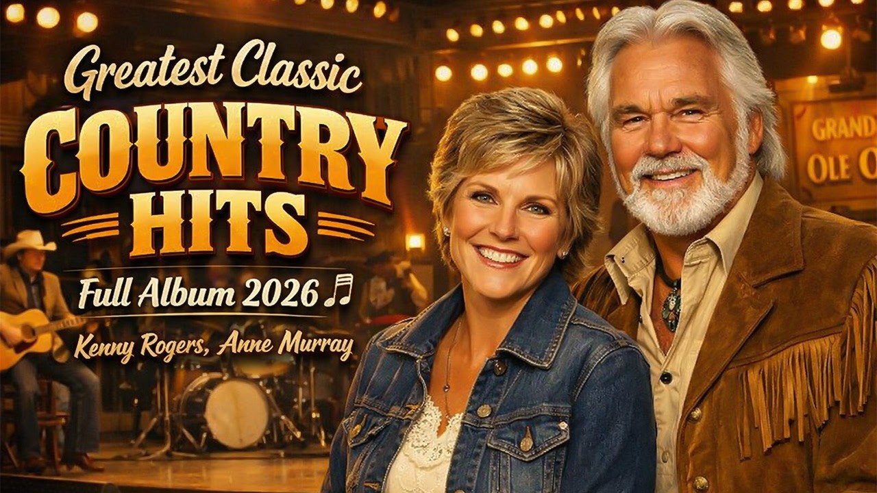 Anne Murray & Kenny Rogers Greatest Hits 2026 💖 Classic Country Love Songs Nonstop