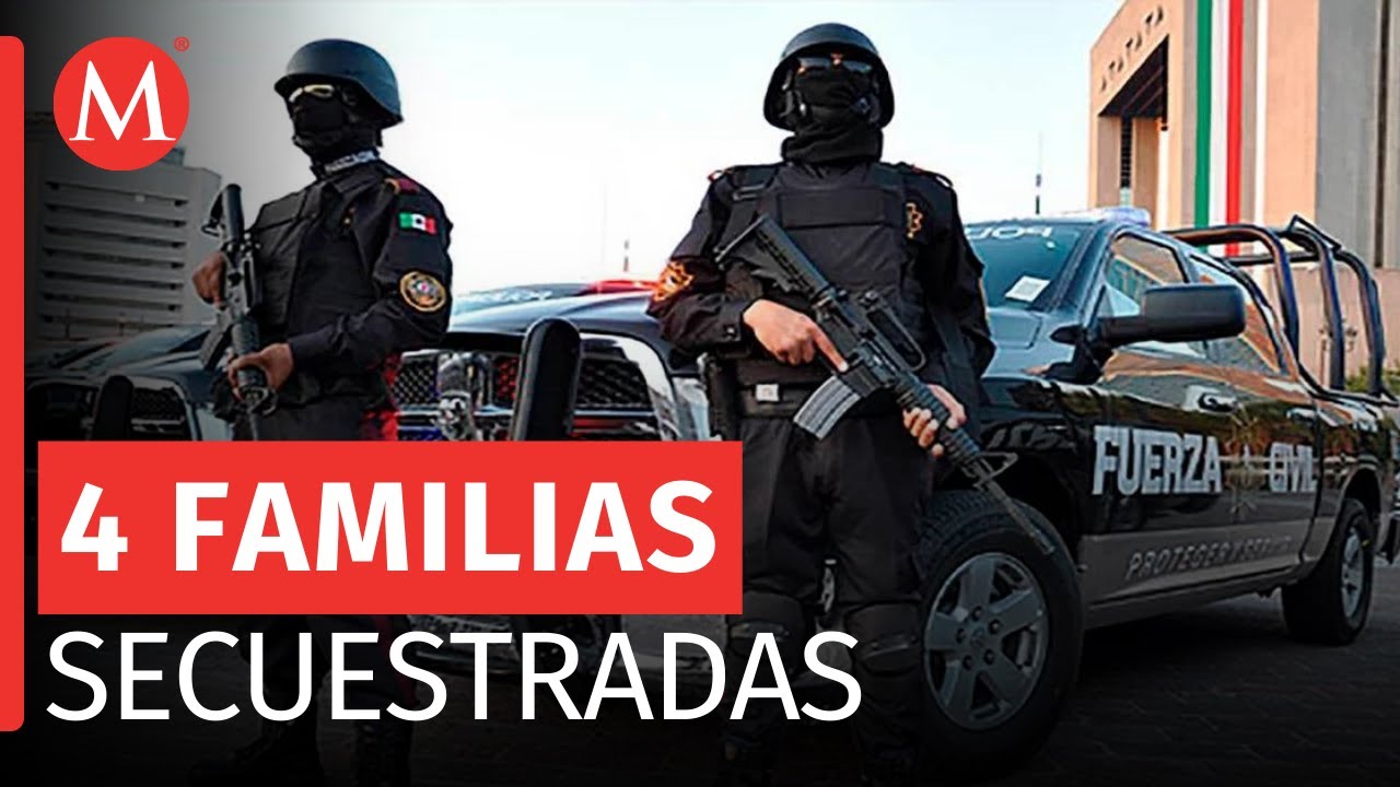 Reportan secuestro de 4 familias en Salinas Victoria, Nuevo León