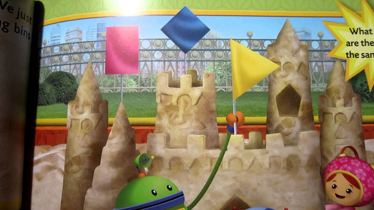 Team UmiZoomi Playground Heroes NickJr read aloud story book early childhood math