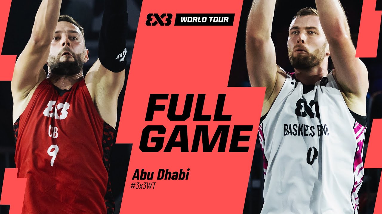 Ub 🇷🇸 против Baskets Bonn 🇩🇪 | Полный матч | Мировой тур FIBA ​​3x3 Абу-Даби 2025