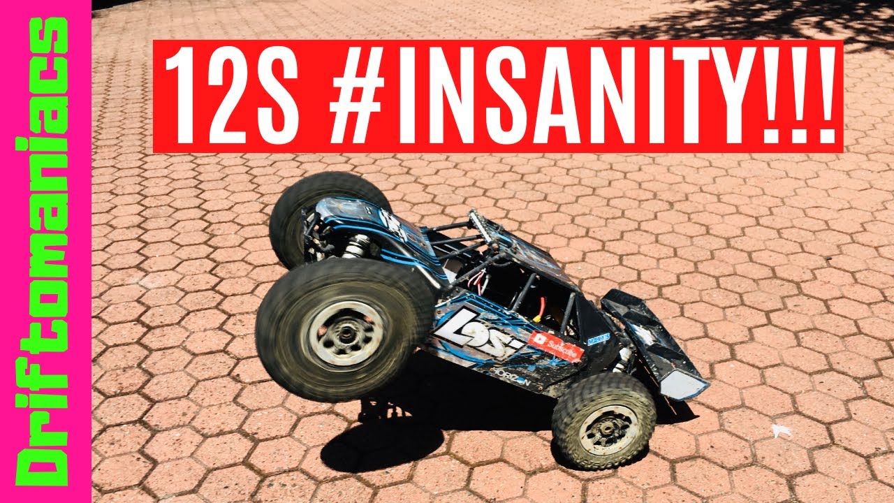 When RC Car Guys Lose Their Minds! 12S Losi DB XL-E #INSANITY