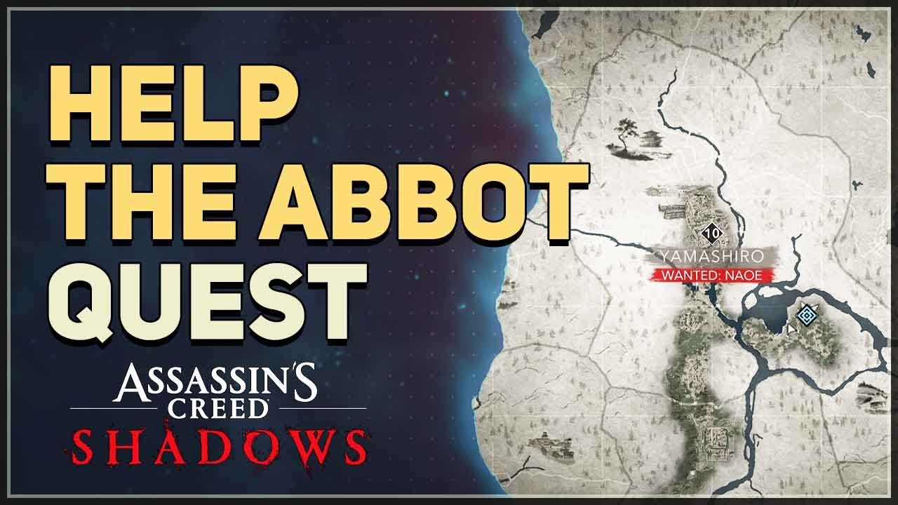 Help the abbot Assassin's Creed Shadows