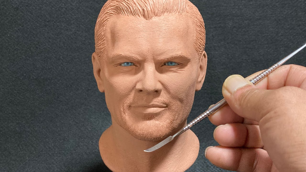 sculpting leonardo dicaprio レオナルドディカプリオ使ってみた【彫刻編】