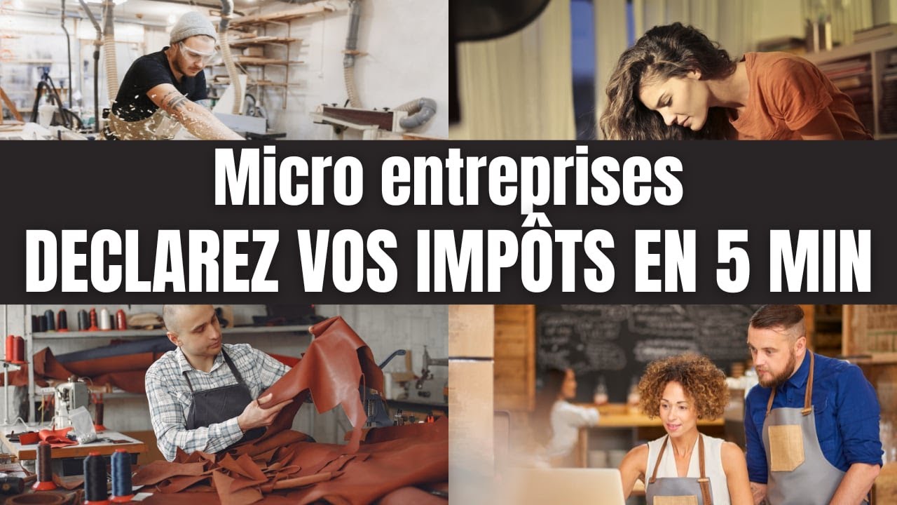 MICRO-ENTREPRISE ET DÉCLARATION D'IMPÔT 2025 EN LIGNE : ATTENTION AUX ERREURS !!