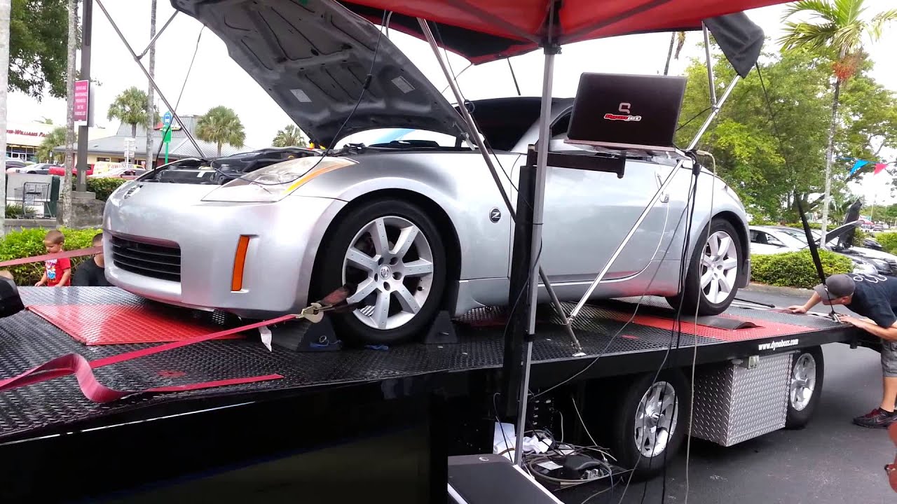 04 nissan 350z dyno