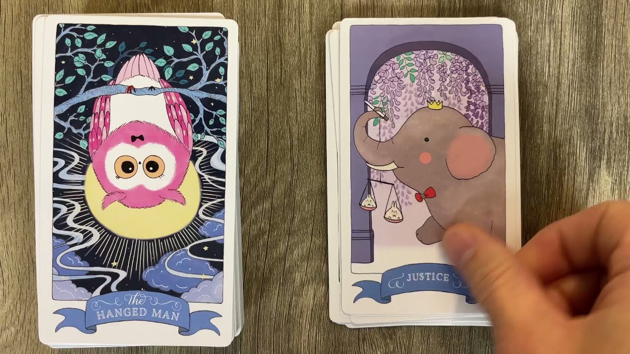 Kawaii Tarot - 4K flip thru