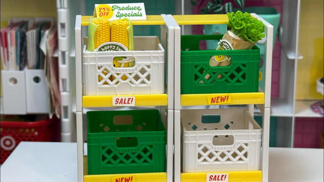 Miniverse Make It Mini Spaces Series 1! Put Together! (Farm Stand) 