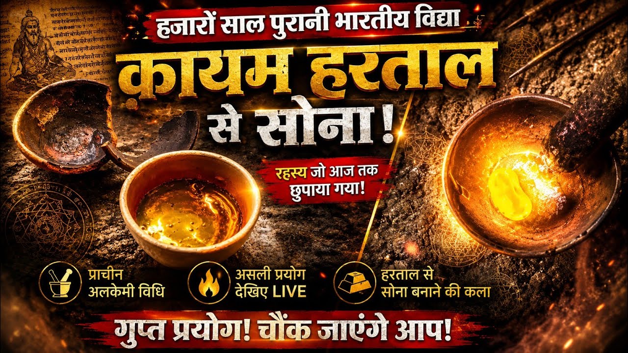 100% RESULT from DARCHIKANA'S BUILDING HARTAL VAKKIA Gold is produced from Hartal Varkiya, ancien...