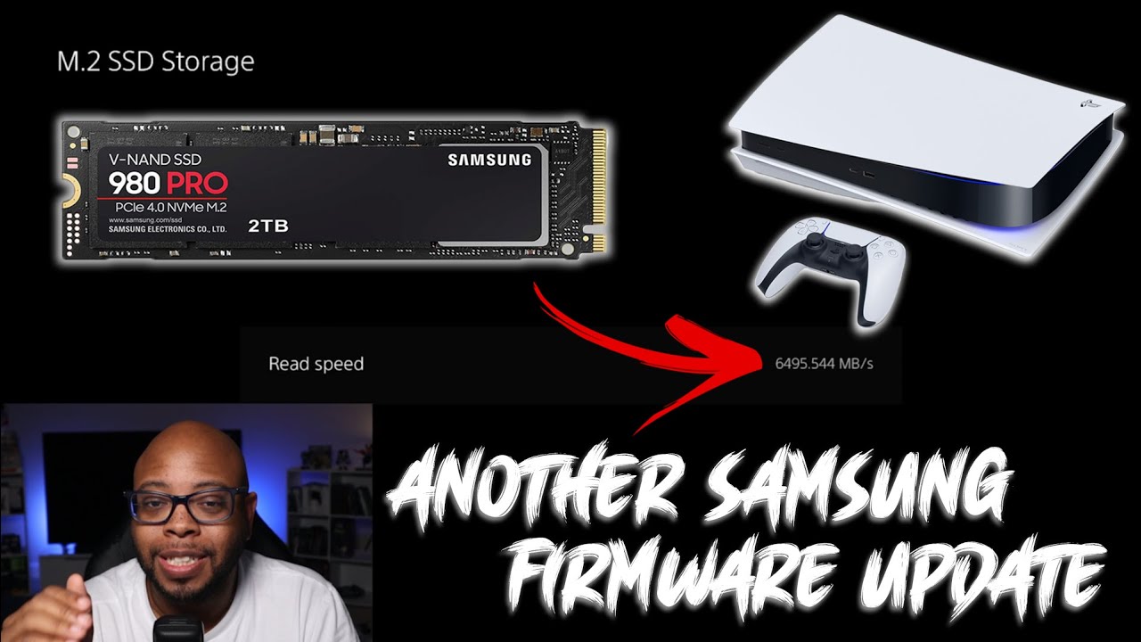 PS5 Samsung Firmware Update | Will 980 Pro See A Speed Increase |  Read Speed Test | Ext Enclosure