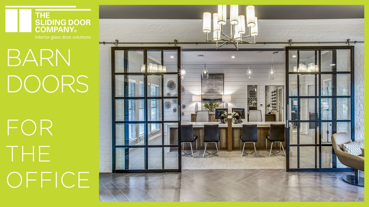 Glass Sliding Barn Doors (The Sliding Door Company)