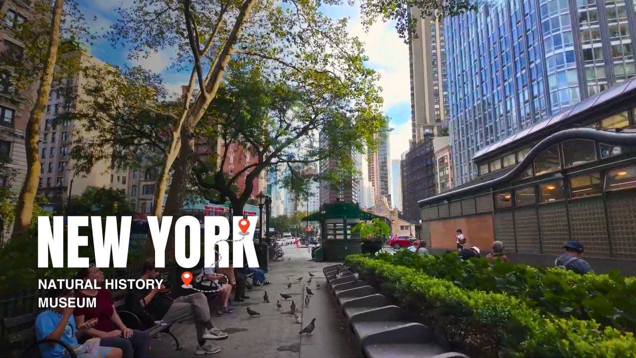 New York Walk 4K | Amsterdam Avenue to Upper West Side | 2025