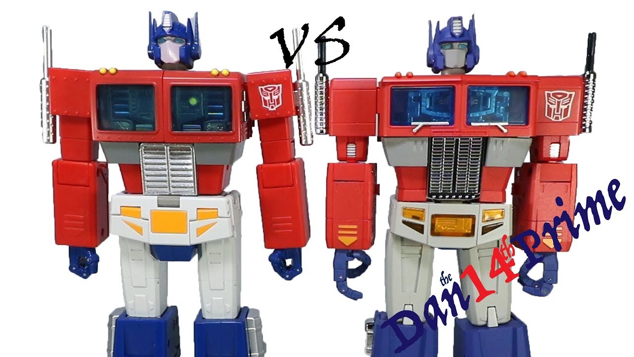Transform Element TE-01 OP Leader vs Magic Square MS-01 Light of Freedom Optimus Prime Comparison