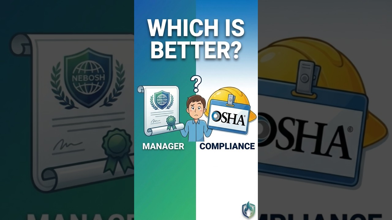 NEBOSH IGC vs. OSHA: Which Certification Gets You Hired? 💼