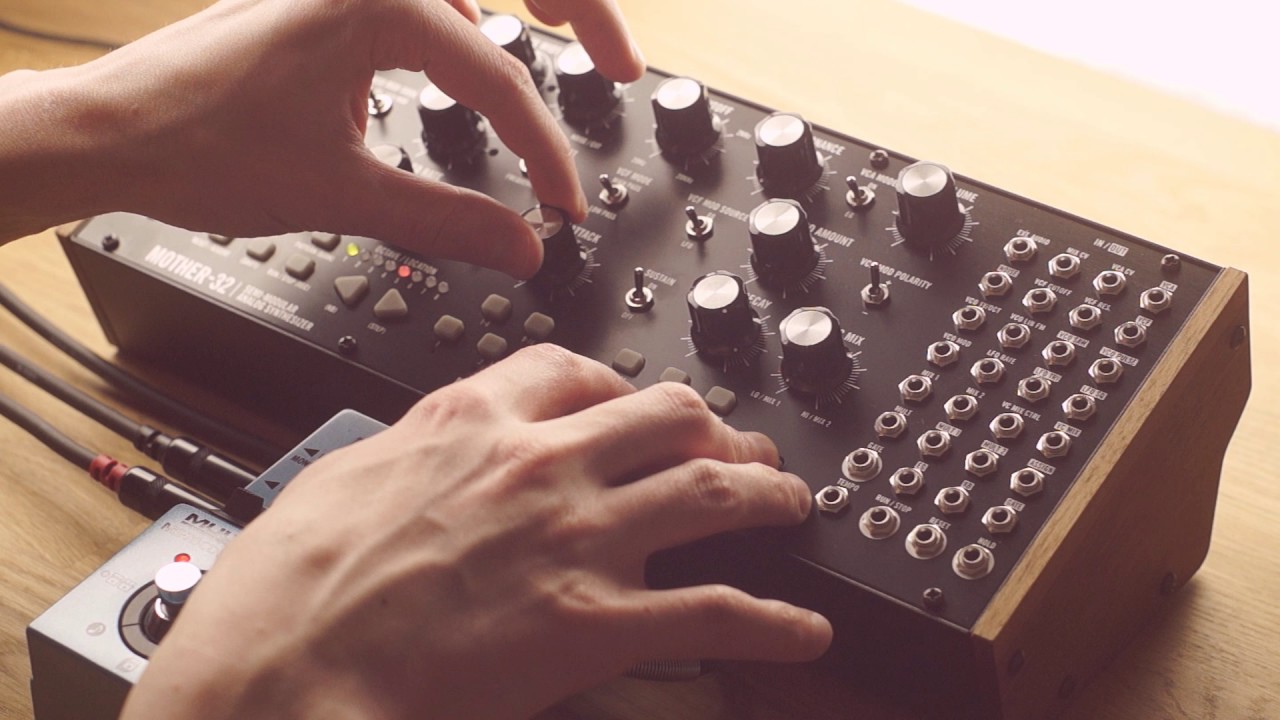 Moog Mother 32 & Zoom MS-70CDR