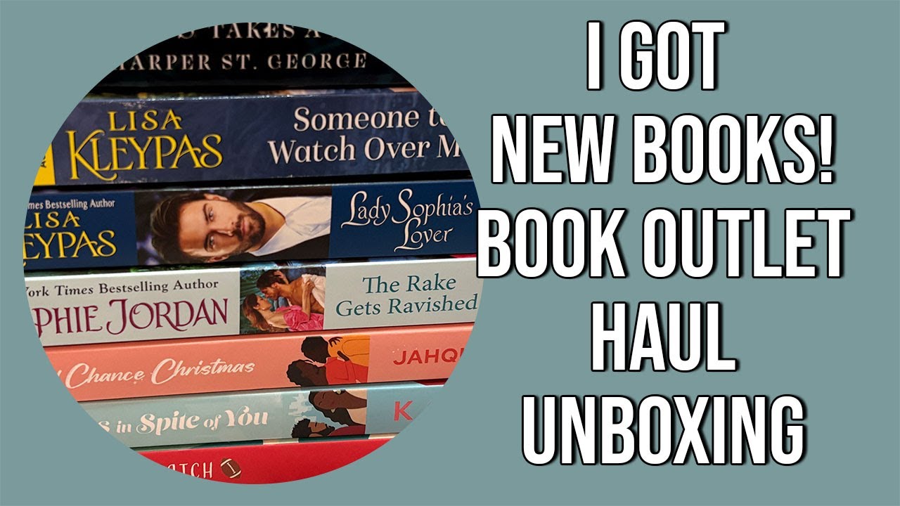 I Got New Books!  My Latest Book Outlet Haul!