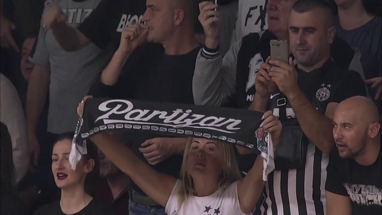 The atmosphere before the match... (Partizan NIS - Buducnost VOLI, 29.10.2016)