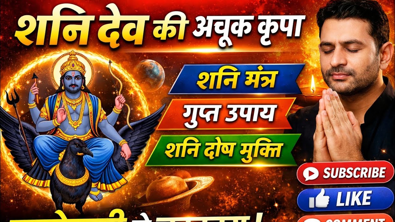 शनिदेव को प्रसन्न करने का रहस्य | Shani Dev Mantra | शनि दोष से मुक्ति के उपाय