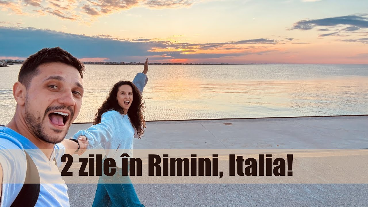 Două zile în Rimini. Fără plan. Fără filtru (Vlog #85)