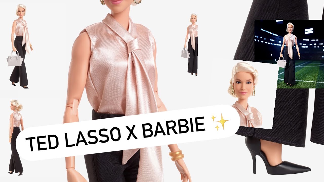 Barbie Signature Ted Lasso Rebecca Welton Doll Review 💛⚡️