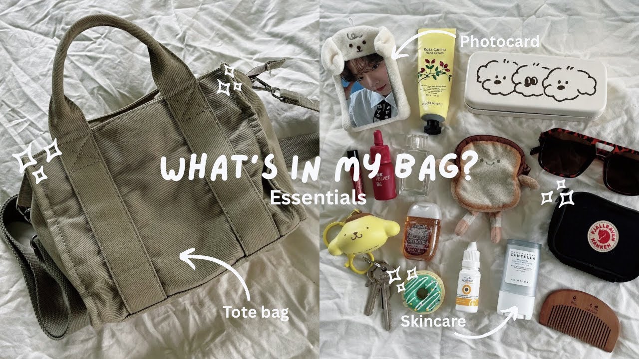 ¿Qué hay en mi bolso de diario? ✨ Mis esenciales