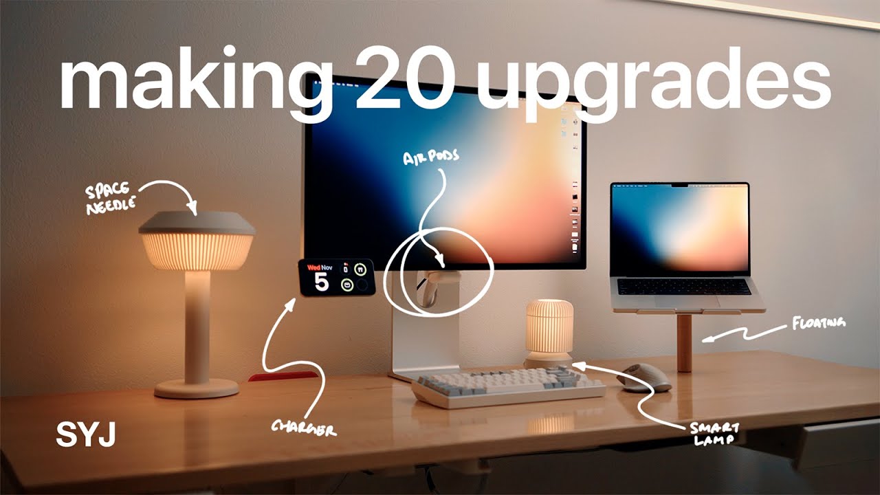 20 улучшений моего рабочего стола — Dream Setups #2