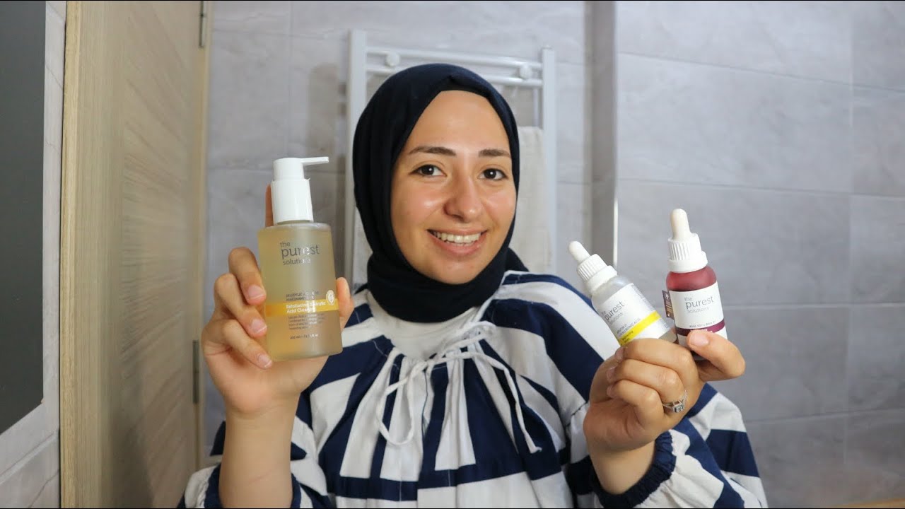 81| Karma Ciltlere Özel Cilt Bakım Rutini 🎀 #thepurest