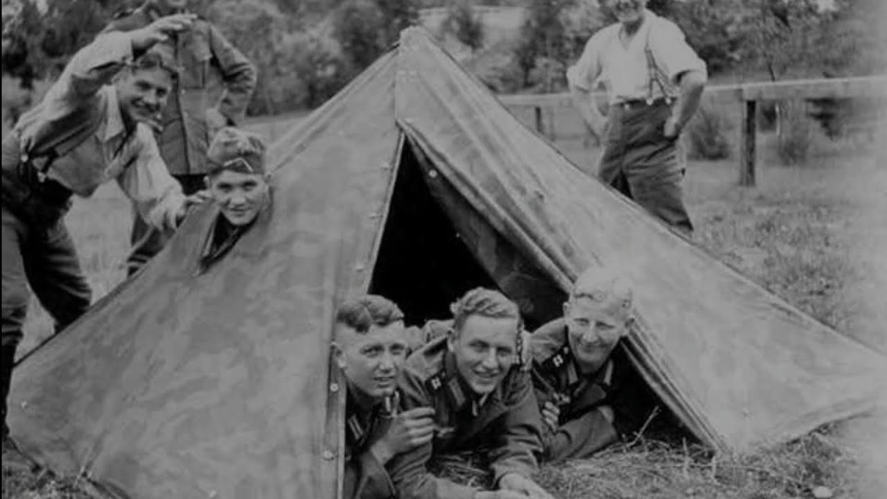 Zeltbahn Modell 31 der Reichswehr und Wehrmacht