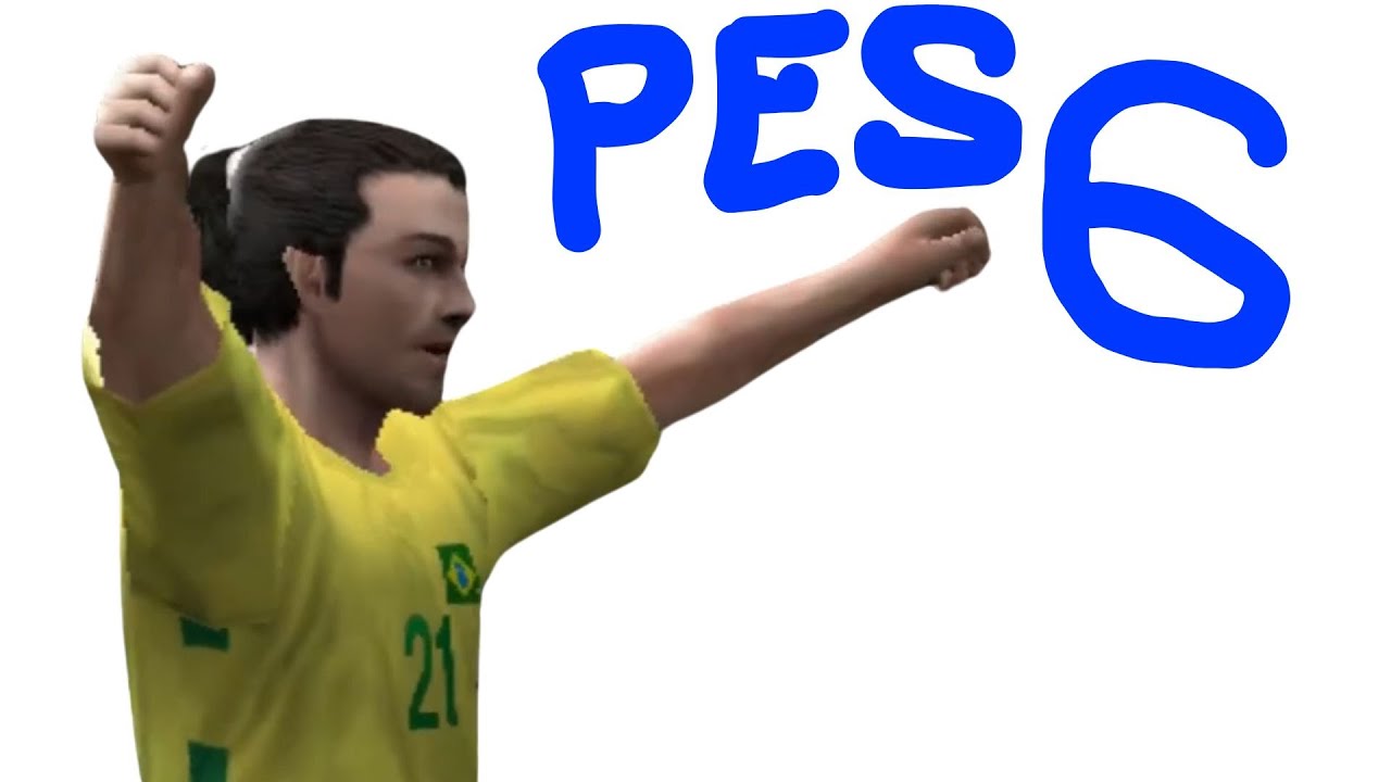 playin' a lil' bit of pes6 - brazil vs argentina