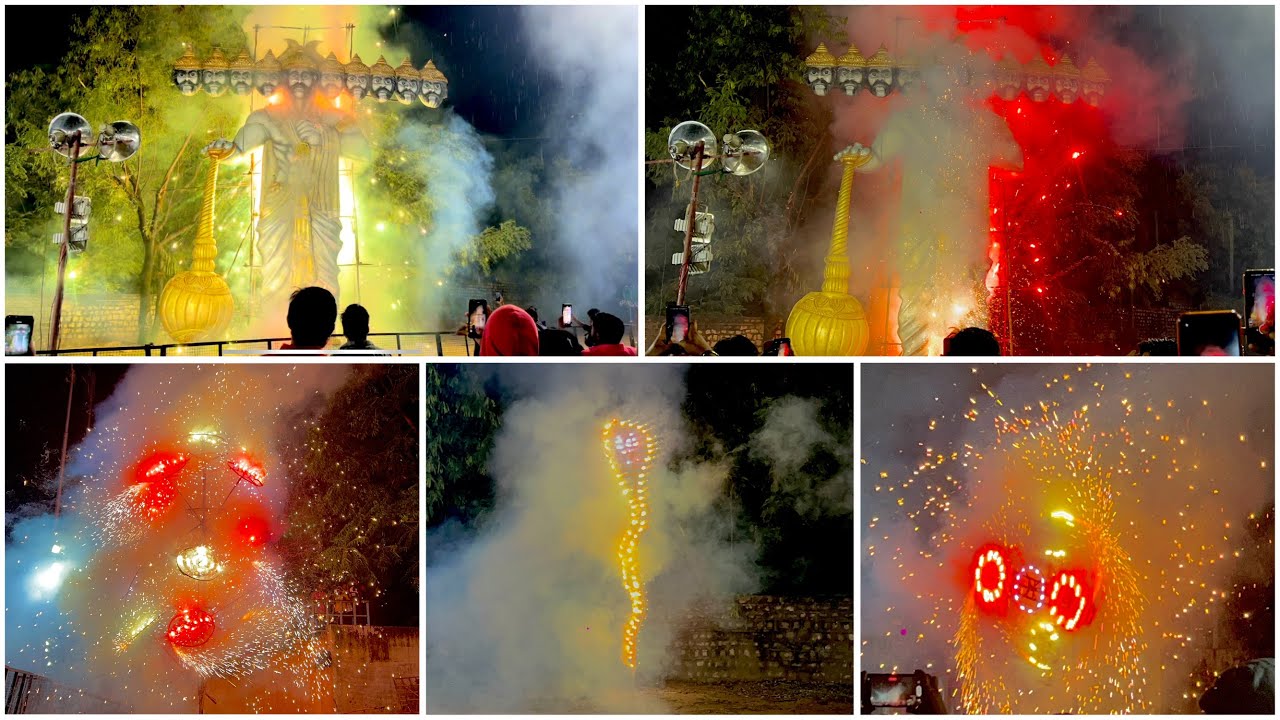 Big Ravan Dahan at Hyderabad | Ravan Dahan Procession 2023 | Dussehra Celebration 2023