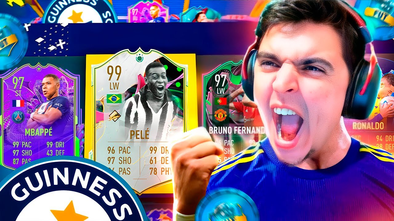 EM BUSCA DO RECORDE MUNDIAL DO FUT DRAFT!!!