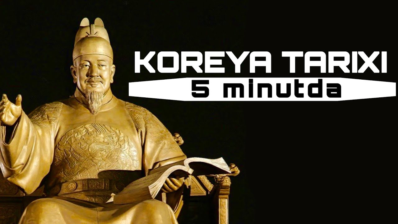 Koreya Tarixi  |5| (minut ichida) | Dars 1-1 |