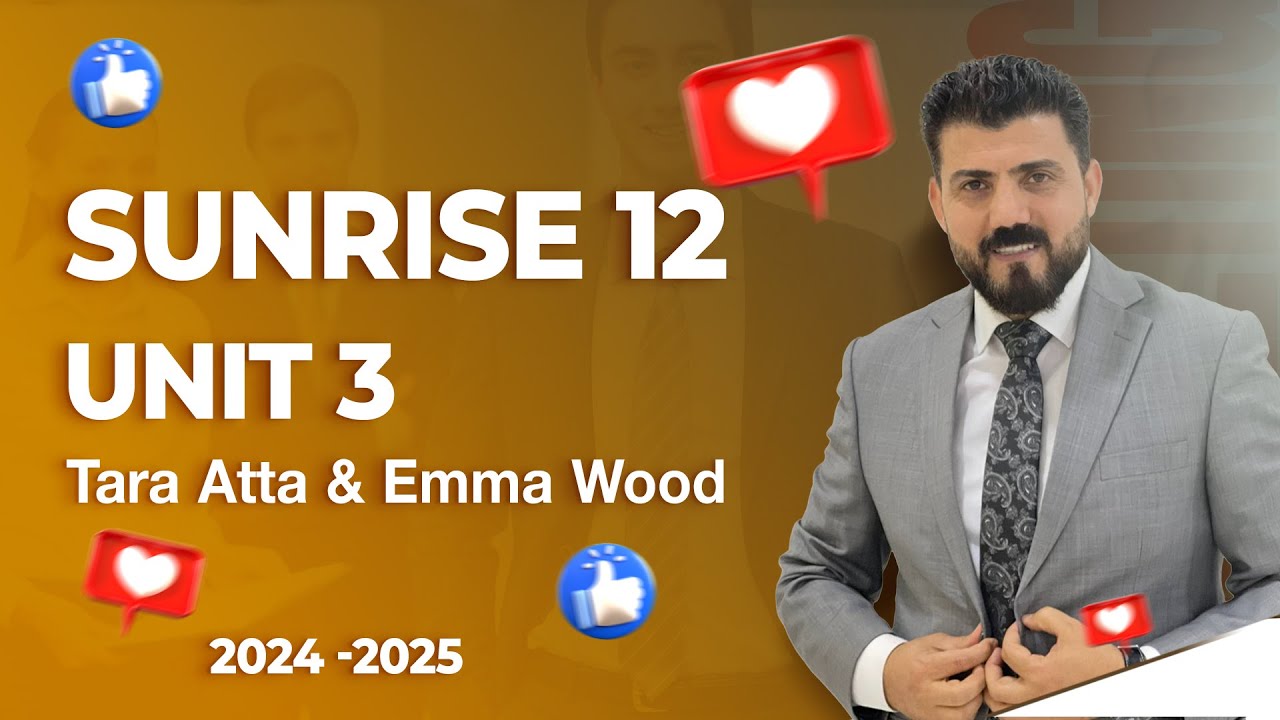 sunrise 12 - Unit 3 - Tara Atta & Emma Wood