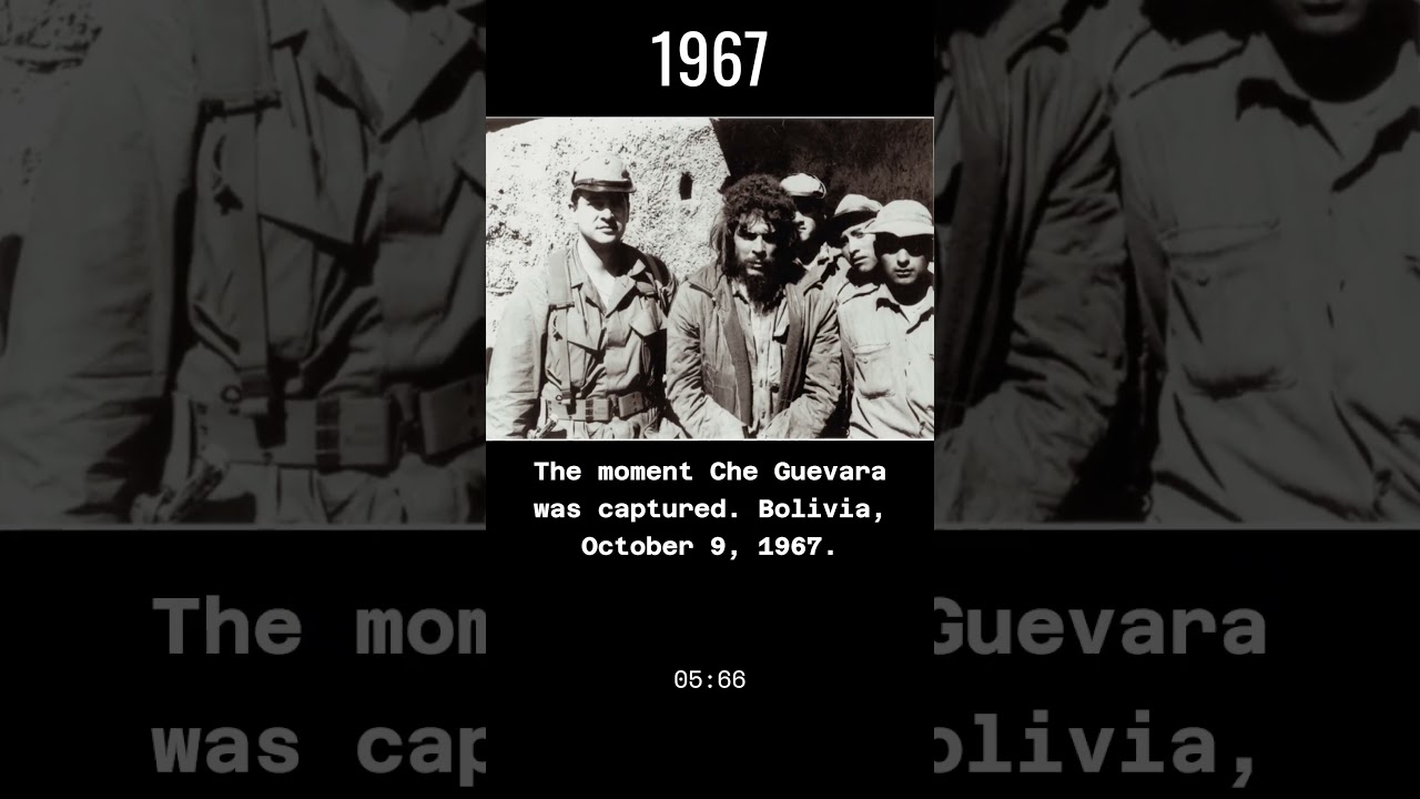 Che Guevara&rsquo;s last moments. Bolivia, 9 October 1967.  #history #ww2