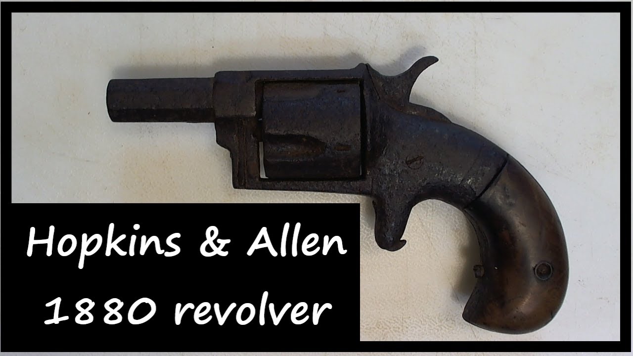 Реставрация револьвера 1880-х годов: Hopkins & Allen 38 Caliber XL No 4, одинарного действия