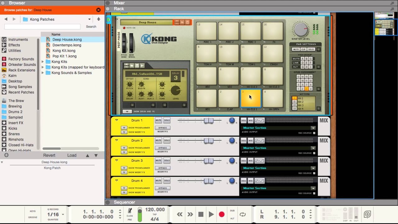 Breaking Kong into Mix Channels