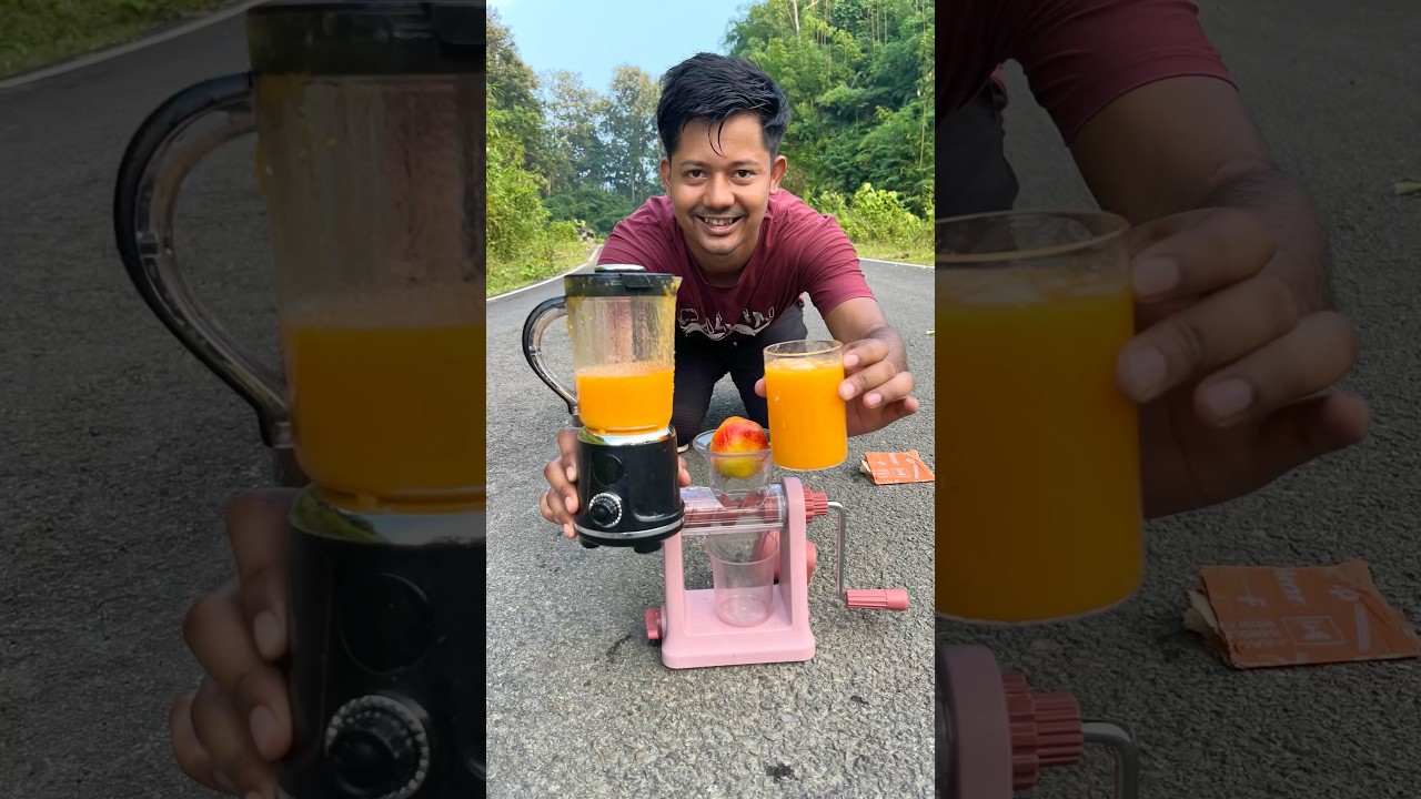 New Hand Pressing Juice Machine Vs USB Rechargeable Blender Unboxing for juice making🥤