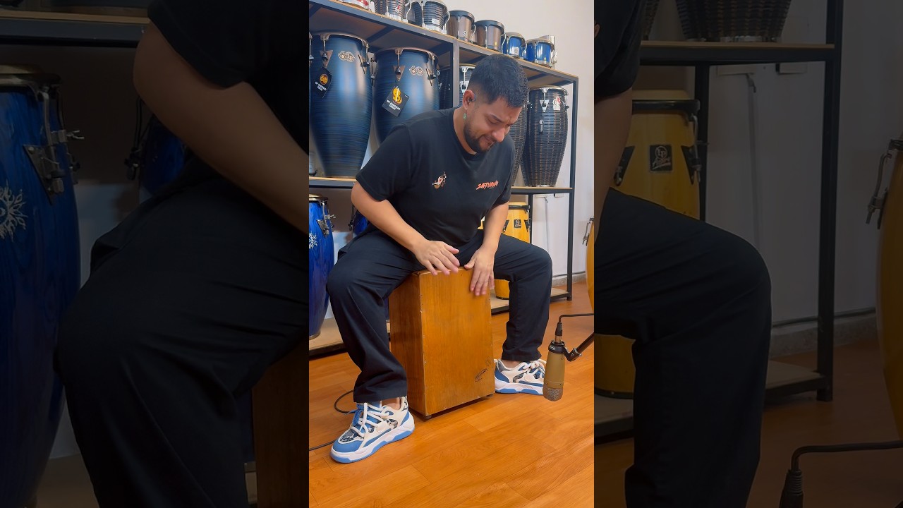 Cajón, congas, timbal, bongo 