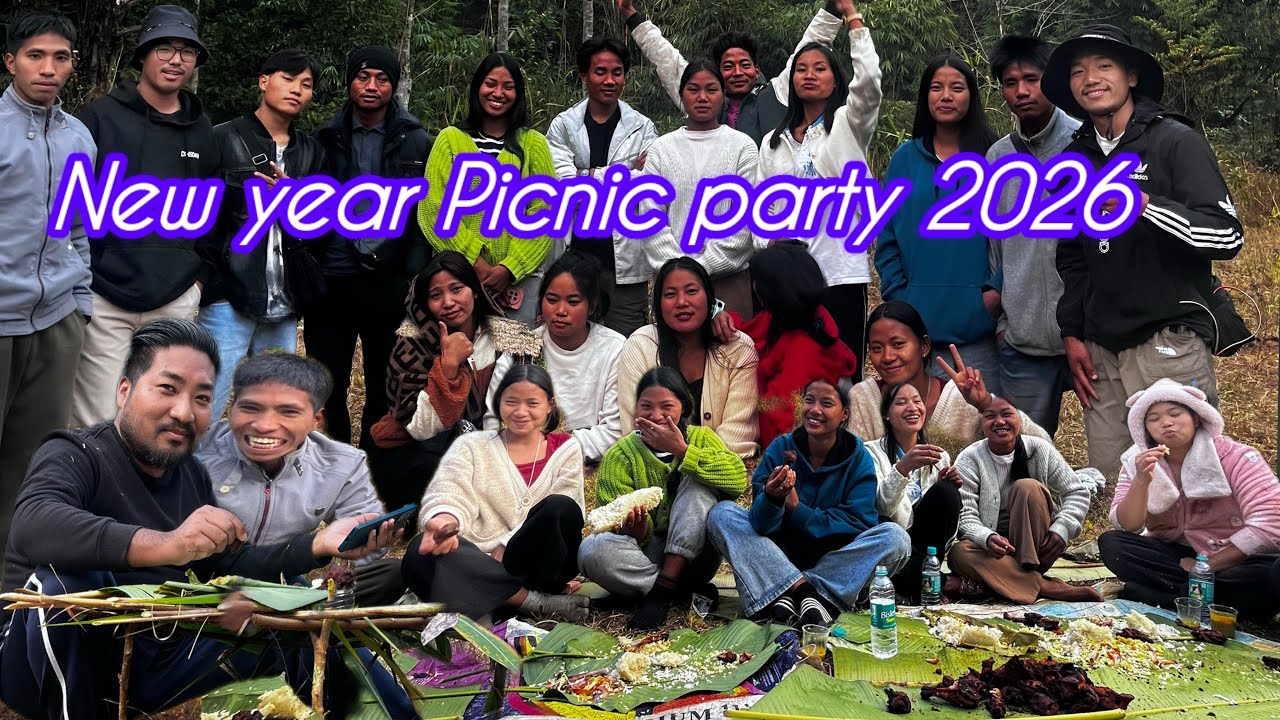 Finally New year picnic party 2026/Chicken Roasting/with my Friends|@Akhuavlogs @MaimaiWangsu-xx2ym 