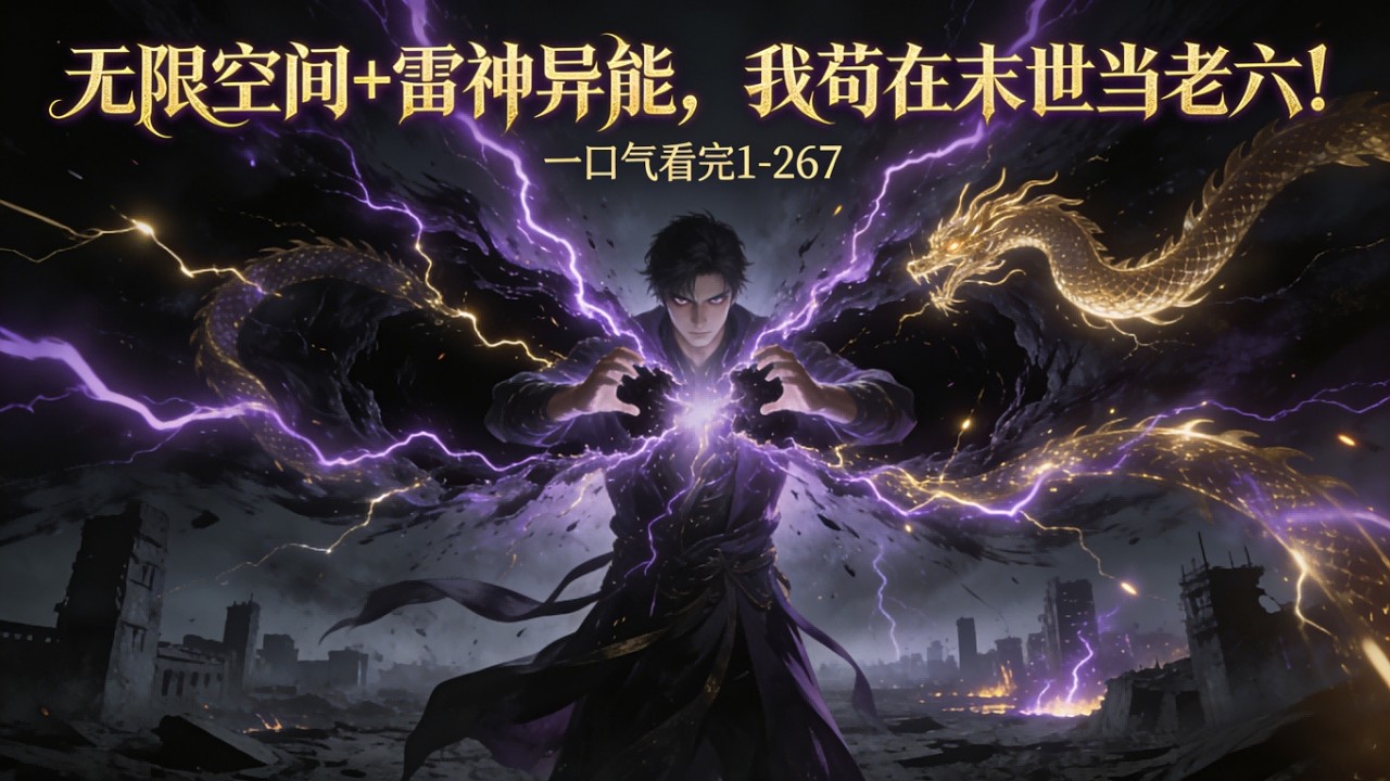 一口气看完《无限空间+雷神异能，我苟在末世当老六！》1-267 暴雨与极寒后开启末世新纪元。 苏晨重生带回来一座茅草屋。茅草→具现一座茅草屋。木头→具现一座木头屋…苏晨：我只是想看看末日的终点到底在哪