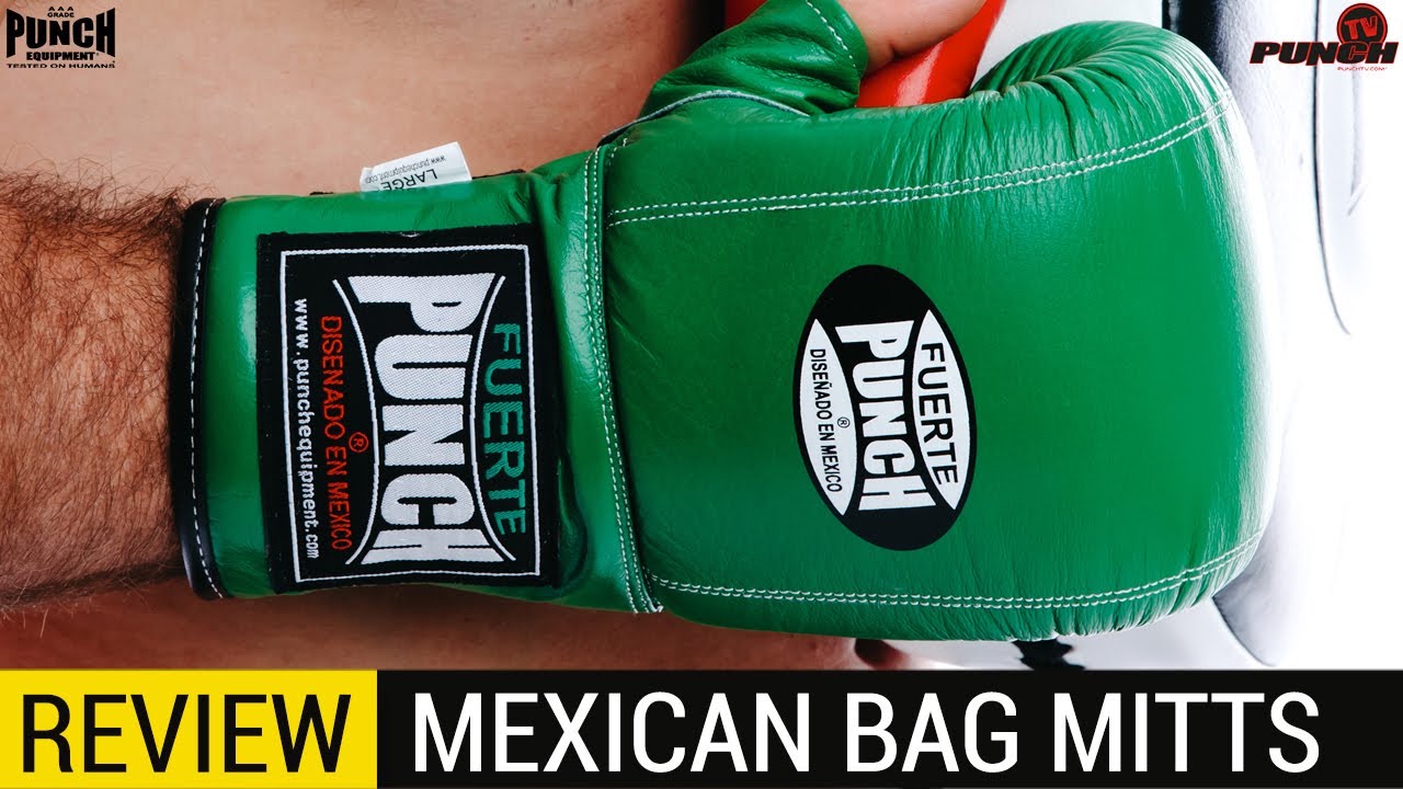 Mexican Fuerte™ Boxing Bag Mitts | Punch Equipment®
