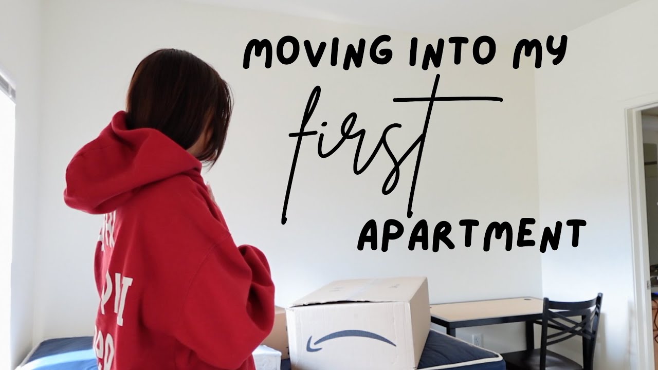 moving into my first apartment!