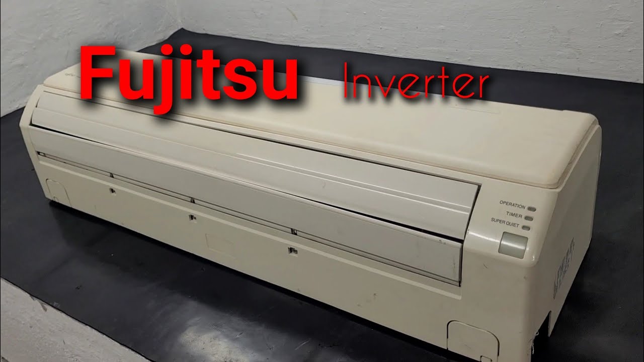 Fujitsu Ar condicionado desmontando e limpando