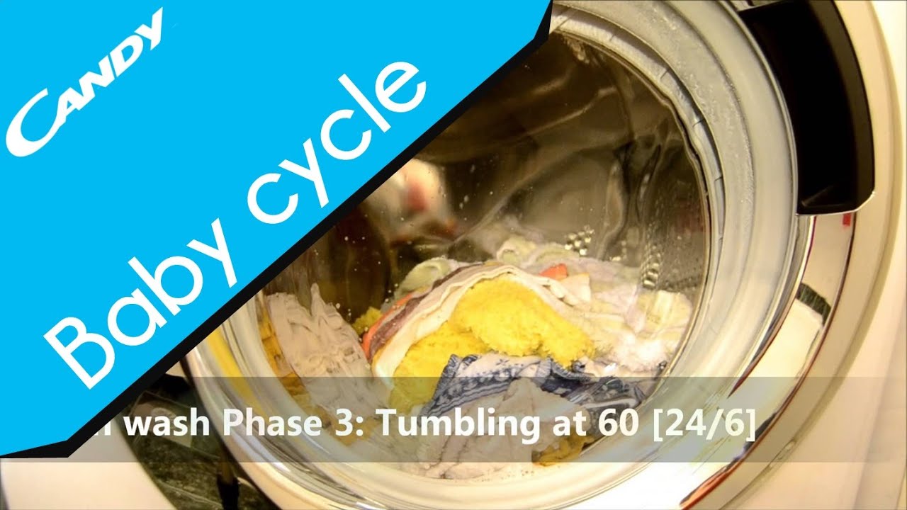 Candy GrandO Simply|Fi washing machine - Baby cycle