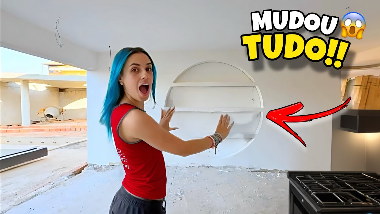 O QUE ACONTECEU NA OBRA ENQUANTO EU ESTAVA FORA!! 