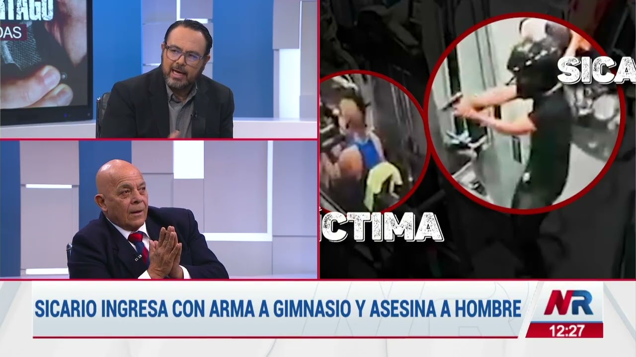 An&aacute;lisis de la secuencia del homicidio dentro un gimnasio