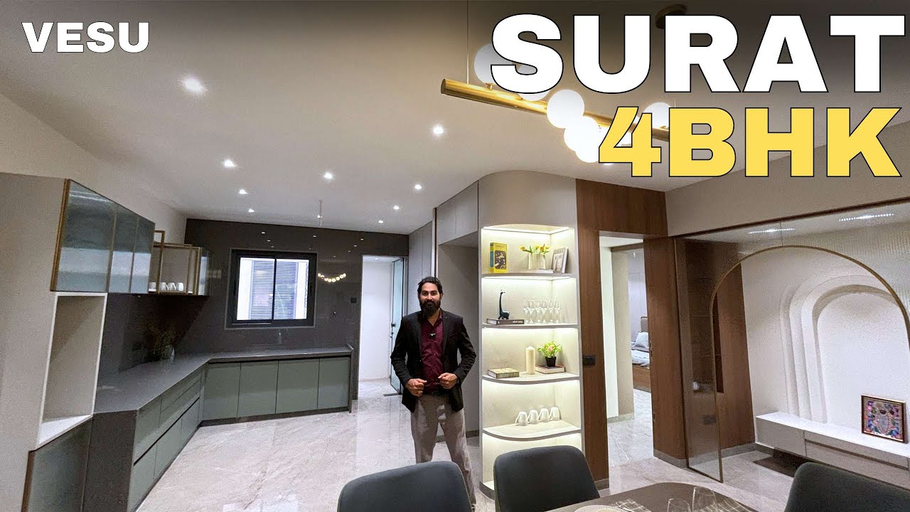 4BHK Flat for Sale in Vesu, Surat | Spacious & Ready-to-Move Apartment | 4bhk flat in surat